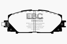 Cargar imagen en el visor de la galería, EBC 11+ Lexus CT200h 1.8 Hybrid Greenstuff Front Brake Pads