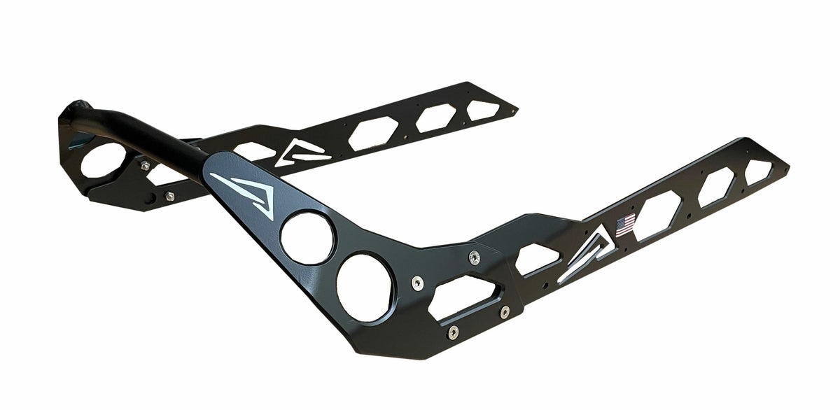 SPG Rear Bumper Flat Black S/D 154" Expert (D-SDRB605-FBK)