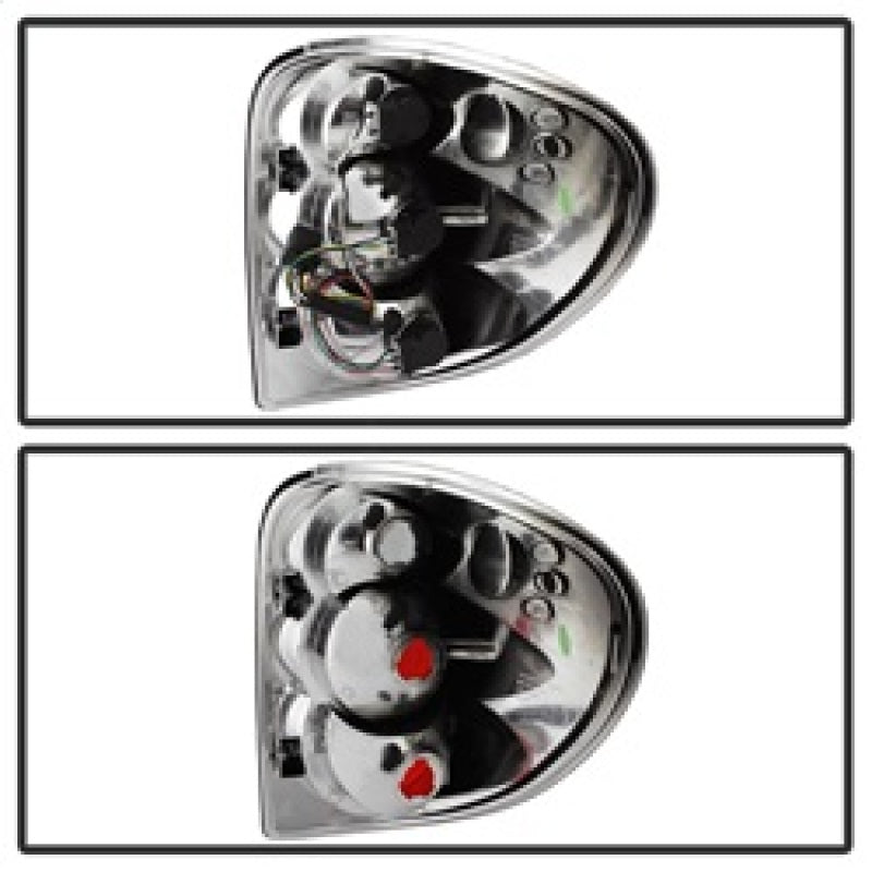 Luces traseras de estilo europeo Spyder Dodge Caravan/Grand Caravan 01-07, color negro ALT-YD-DC01-BK