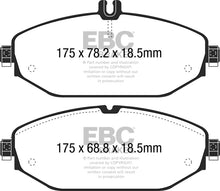 Cargar imagen en el visor de la galería, EBC 15+ Mercedes-Benz C300 (W205) 2.0 Turbo Greenstuff Front Brake Pads