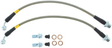 Cargar imagen en el visor de la galería, StopTech 00-05 Lexus IS300 Rear Stainless Steel Brake Lines