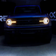 Cargar imagen en el visor de la galería, AlphaRex 21-23 Ford Bronco NOVA LED Projector Headlights Black