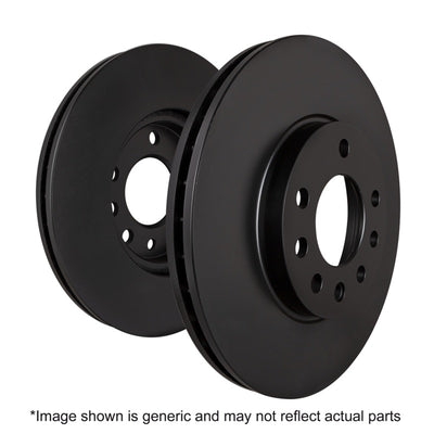 EBC RK Series Premium Rear Rotors — Fits 2016-2023 Jaguar F-Pace, 2020-2023 Jaguar I-Pace, 2018-2023 Land Rover Discovery Sport, 2018-2023 Land Rover Range Rover Velar