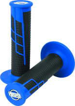 Cargar imagen en el visor de la galería, ProTaper Clamp-On 1/2 Waffle Grip - Blue/Black