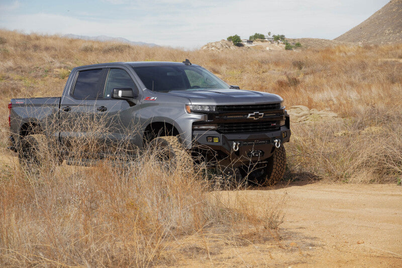 DV8 Offroad SPEC Series Front Bumper — Fits 2019-2021 Chevrolet Silverado 1500