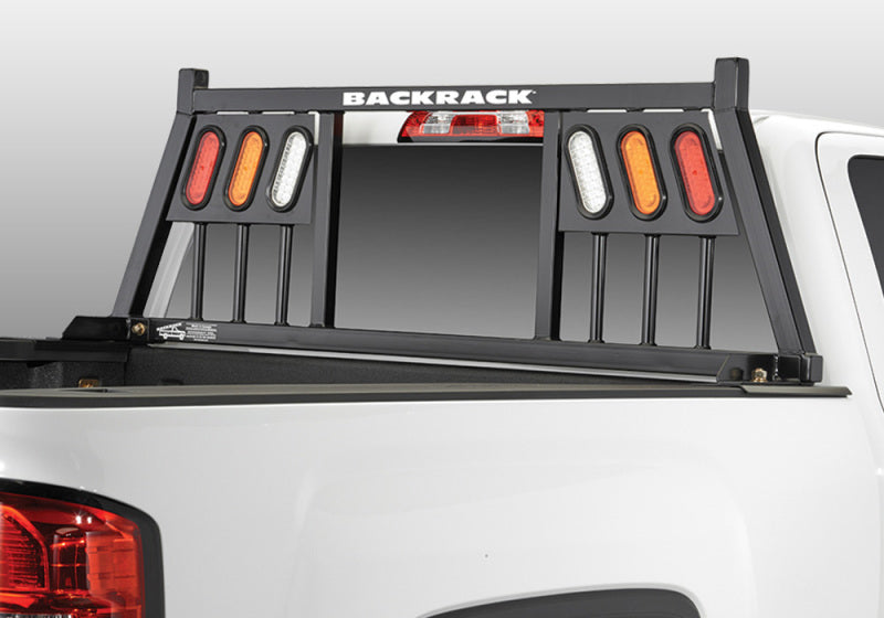 BackRack 99-23 Ford F250/350/450 (carrocería de aluminio) Bastidor de tres luces Solo requiere hardware