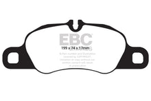 Cargar imagen en el visor de la galería, EBC 09-12 Porsche 911 (997) (Cast Iron Rotor only) 3.6 Carrera 2 Yellowstuff Front Brake Pads