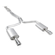 Cargar imagen en el visor de la galería, Stainless Works 2010-18 Ford Taurus SHO V6 2-1/2in Catback Chambered Mufflers X-Pipe