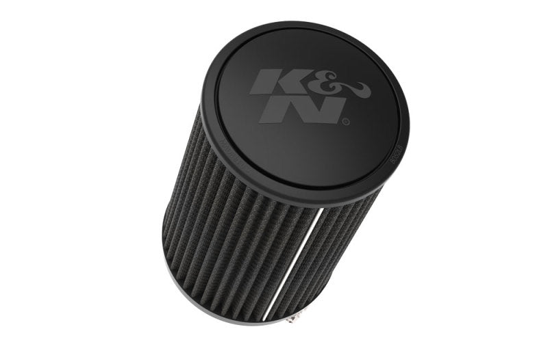 K&N Universal Black Air Filter - 4" Flange, 6" Base, 5.25" Top, 9.25" Height