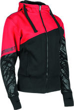 Load image into Gallery viewer, Speed and Strength Cat Outa Hell Hoody Red/Black Womens - Small