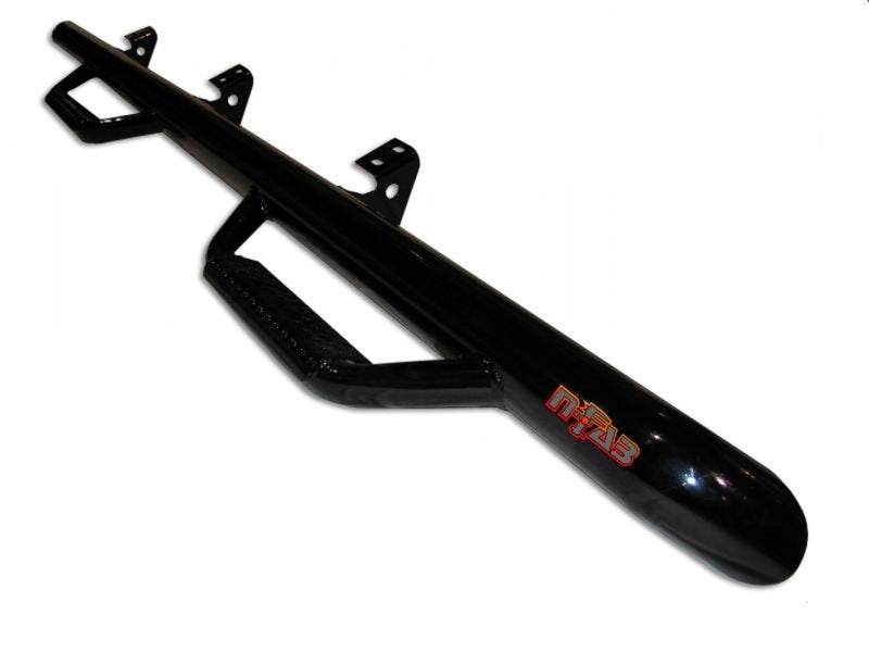 Estribo Nerf N-Fab para Chevy-GMC 1500/2500/3500 Crew Cab 01-06, color negro tejano, longitud de cabina de 3 pulgadas