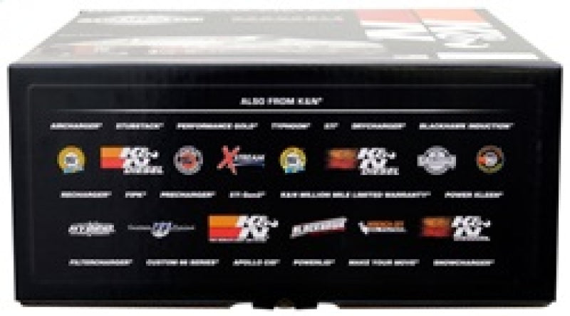 K&N X-Stream Air Filter Assembly - 5-1/8in Neck, 14in OD, 4.75in H, 1.25in Drop Base — Universal Fit