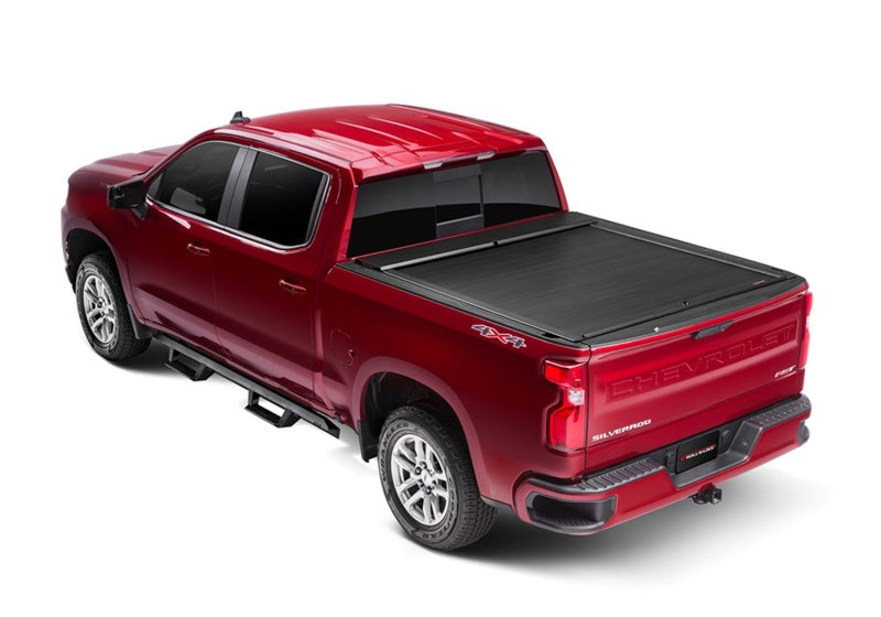 Cubierta retráctil para caja de camioneta Roll-N-Lock 2019 Chevrolet Silverado 1500 XSB de 68-3/8 pulgadas Serie A