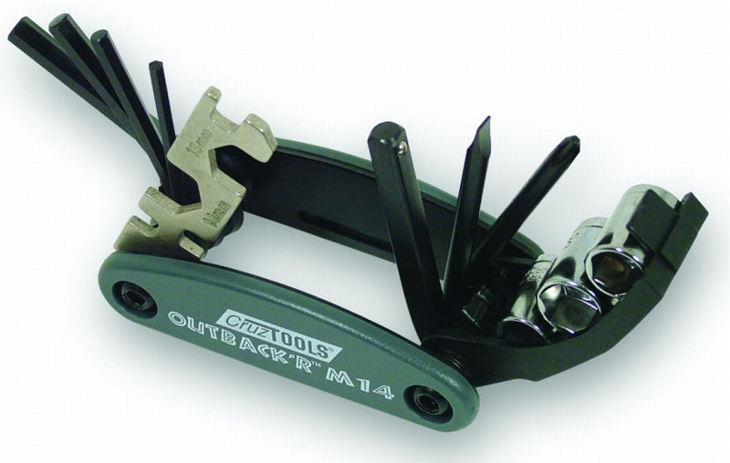 CruzTOOLS Folding Metric Multi-Tool for Moto-ATV-UTV-PWC-Snow (OM14)