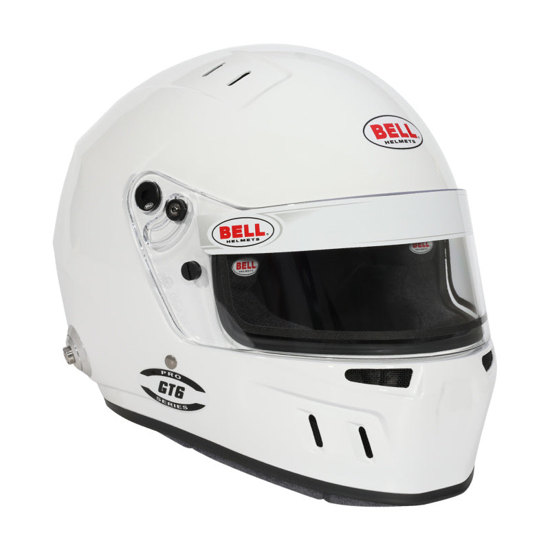 Bell Helmet Gt6 White (Hans) 61(7 5/8) Fia8859-2024/Sa2025