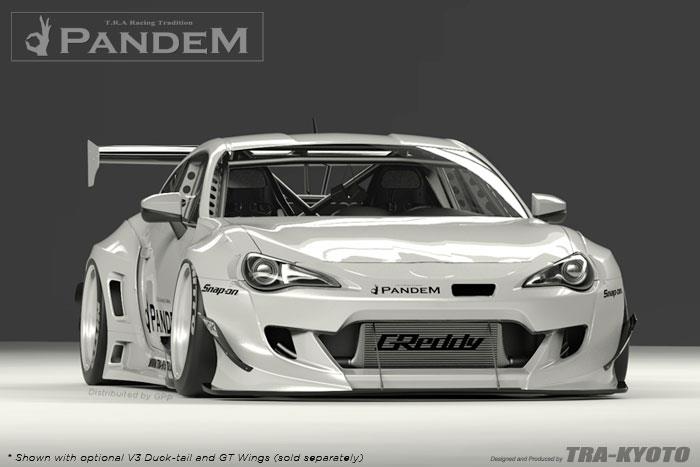 GReddy Scion FR-S Pandem V3 Wide Body Front Fenders
