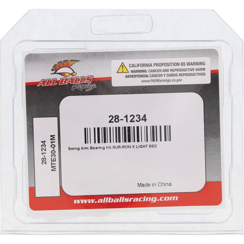 All Balls Racing Swing Arm Bearing Kit