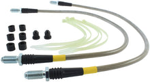 Cargar imagen en el visor de la galería, StopTech Lotus 05-11 Elise/06-10 Exige Front Stainless Steel Brake Line Kit