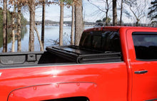 Cargar imagen en el visor de la galería, Lund 15-17 Chevy Silverado 3500 Fleetside (6.6ft. Bed) Hard Fold Tonneau Cover - Black