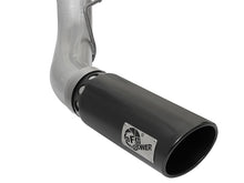 Cargar imagen en el visor de la galería, aFe ATLAS 5in DPF-Back Alum Steel Exhaust System w/Black Tip 2017 Ford Diesel Trucks V8-6.7L (td)