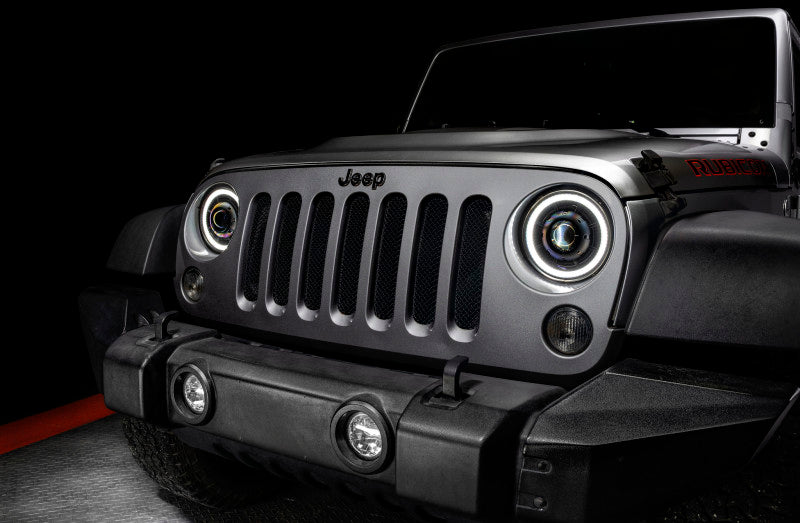 Faros delanteros biled con interruptor Oculus de 7 pulgadas para Jeep Wrangler JK de ORACLE Lighting 0718 VER GARANTÍA