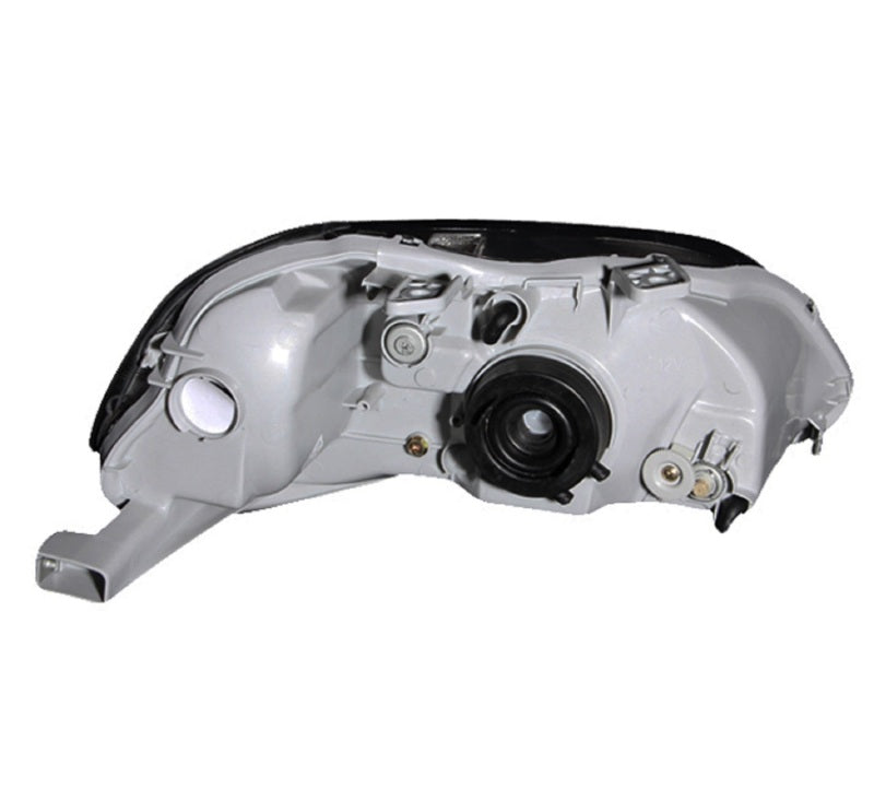 Faros delanteros de cristal para Honda Civic ANZO 1999-2000 en gris metalizado