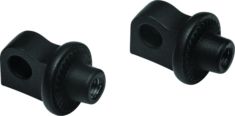 Kuryakyn Adjustable Stop Splined Peg Adapter Black