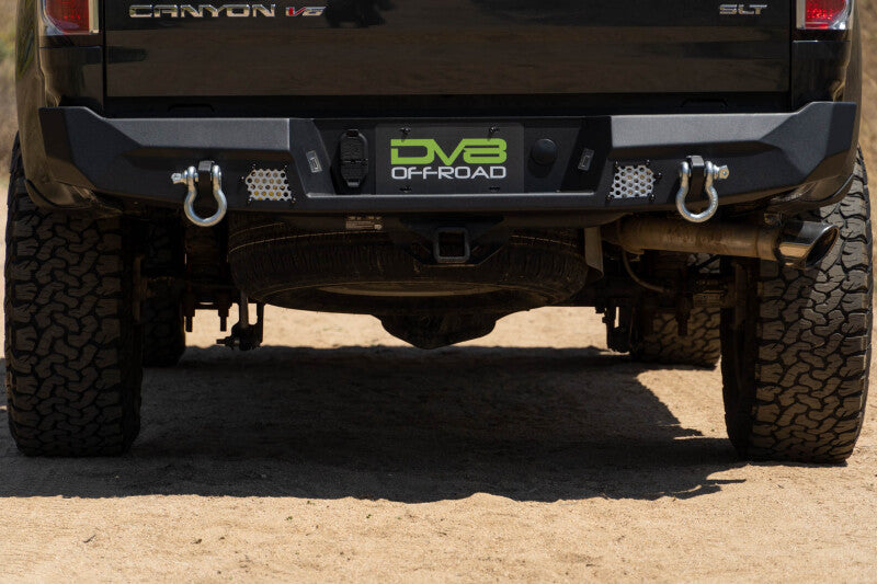 DV8 Offroad MTO Series Rear Bumper — Fits 2014-2022 Chevy Colorado / 2015-2022 GMC Canyon