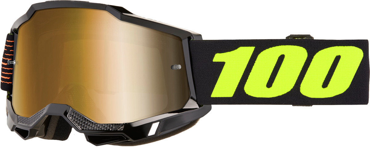 100-Percent Accuri 2 Goggle Fairbanks Mirror True GLD Lens (50014-00058)