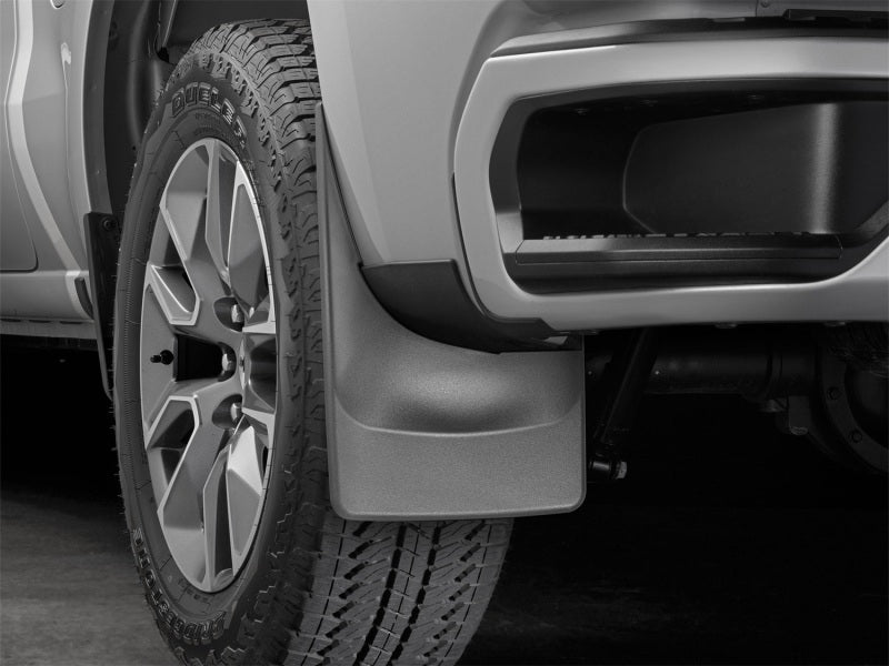 WeatherTech 2026 Subaru Forester Wilderness No Drill MudFlaps - Rear - Black