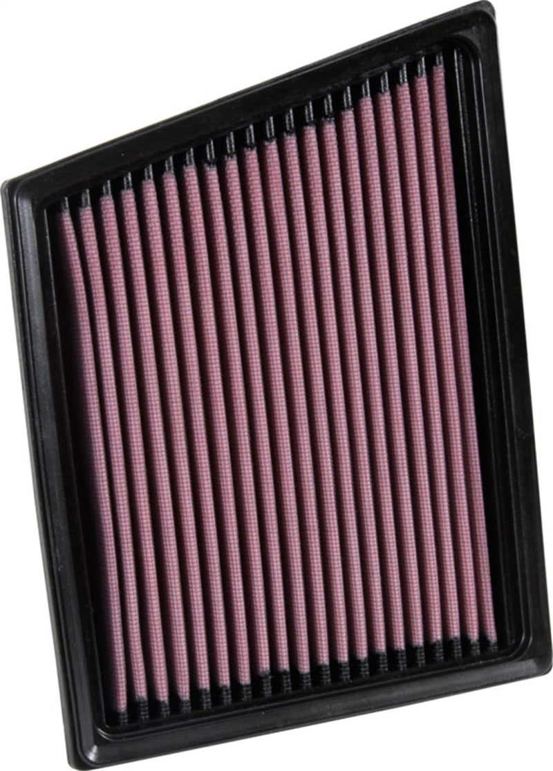 K&N 33-3074 Right Side Replacement Drop-In Air Filter — Fits 2015-2026 Jaguar F-Pace, 2017-2026 Range Rover Velar, 2015-2020 Jaguar XF