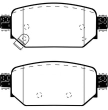 Cargar imagen en el visor de la galería, EBC 2017+ Mazda 3 2.0L Greenstuff Rear Brake Pads