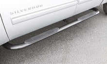 Cargar imagen en el visor de la galería, Lund 03-09 Dodge Ram 2500 Quad Cab 4in. Oval Curved SS Nerf Bars - Polished