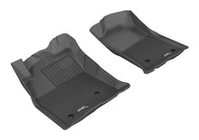 Cargar imagen en el visor de la galería, 3D MAXpider 2005-2011 Toyota Tacoma Reg/ACS/DBL Cab Kagu 1st Row Floormat - Black