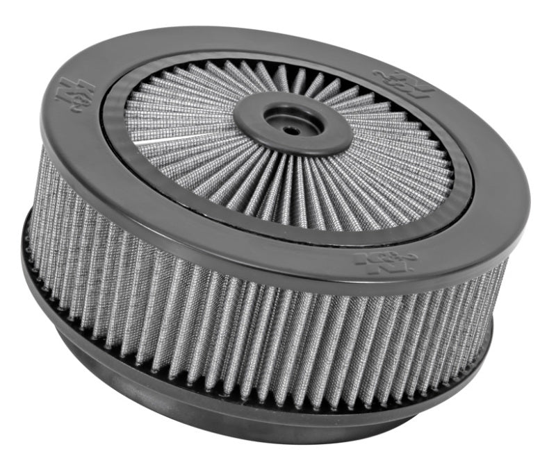 K&N X-Stream Top Air Filter Assembly 9in OD / 7.313in Neck Flange / 3in H