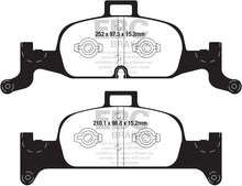 Cargar imagen en el visor de la galería, EBC 2018+ Audi A4 Allroad Quattro 2.0L Turbo Yellowstuff Front Brake Pads