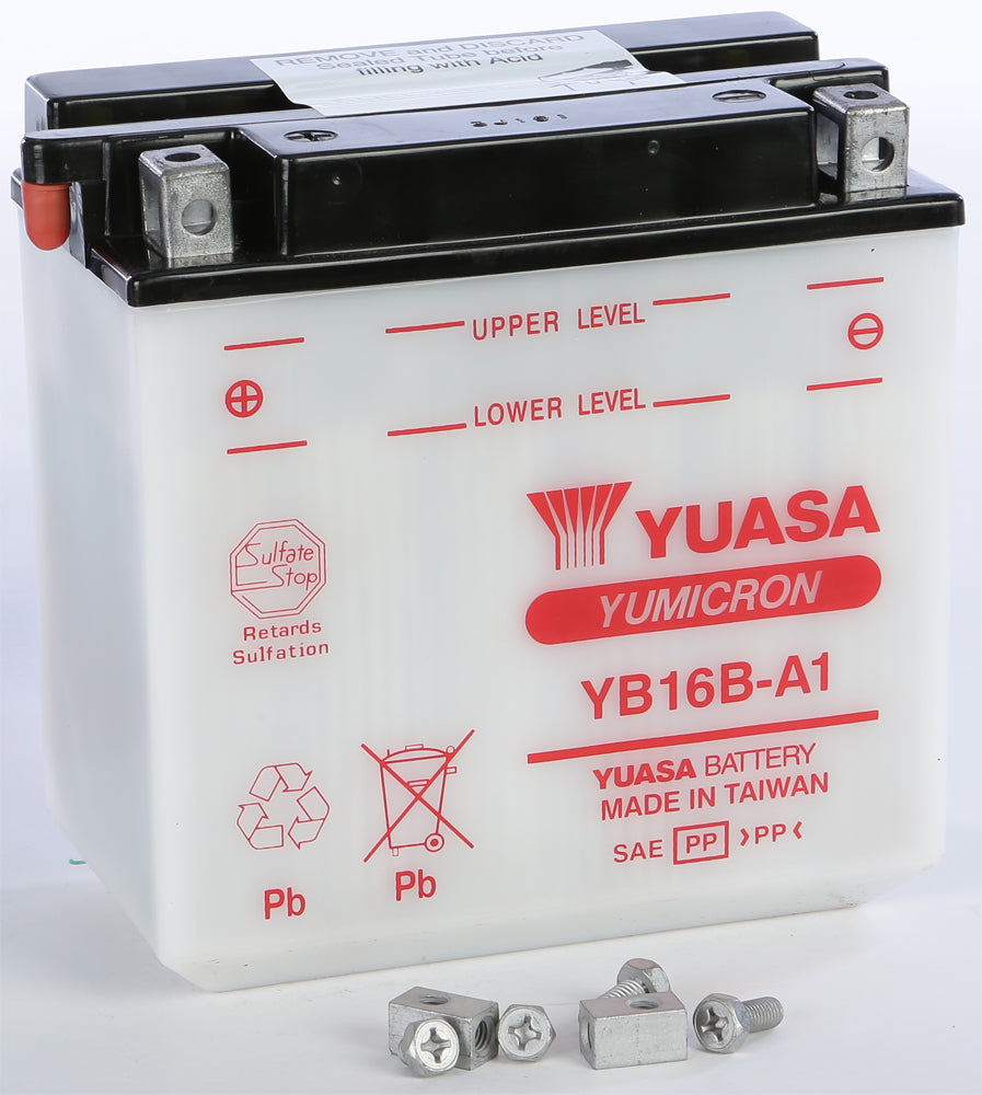 Yuasa Battery YB16B-A1 Conventional (YUAM22161)