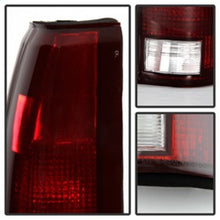 Cargar imagen en el visor de la galería, xTune Chevy/GMC C1500/C2500/C3500 88-01 OEM Style Tail Light - Red Smoked ALT-JH-CCK88-OE-RSM