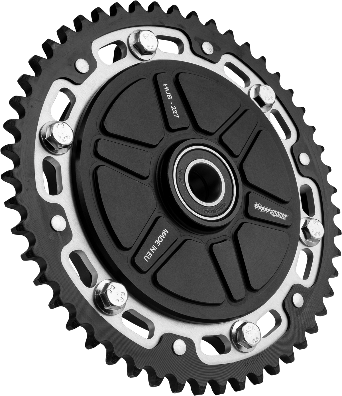 Supersprox Cushdrive Conversion 51T Sprocket BLK SIL BLK (KIT_227-725:51)