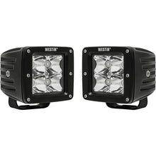 Cargar imagen en el visor de la galería, Westin Compact LED -4 5W Cree 3 inch x 3 inch (Set of 2) - Black