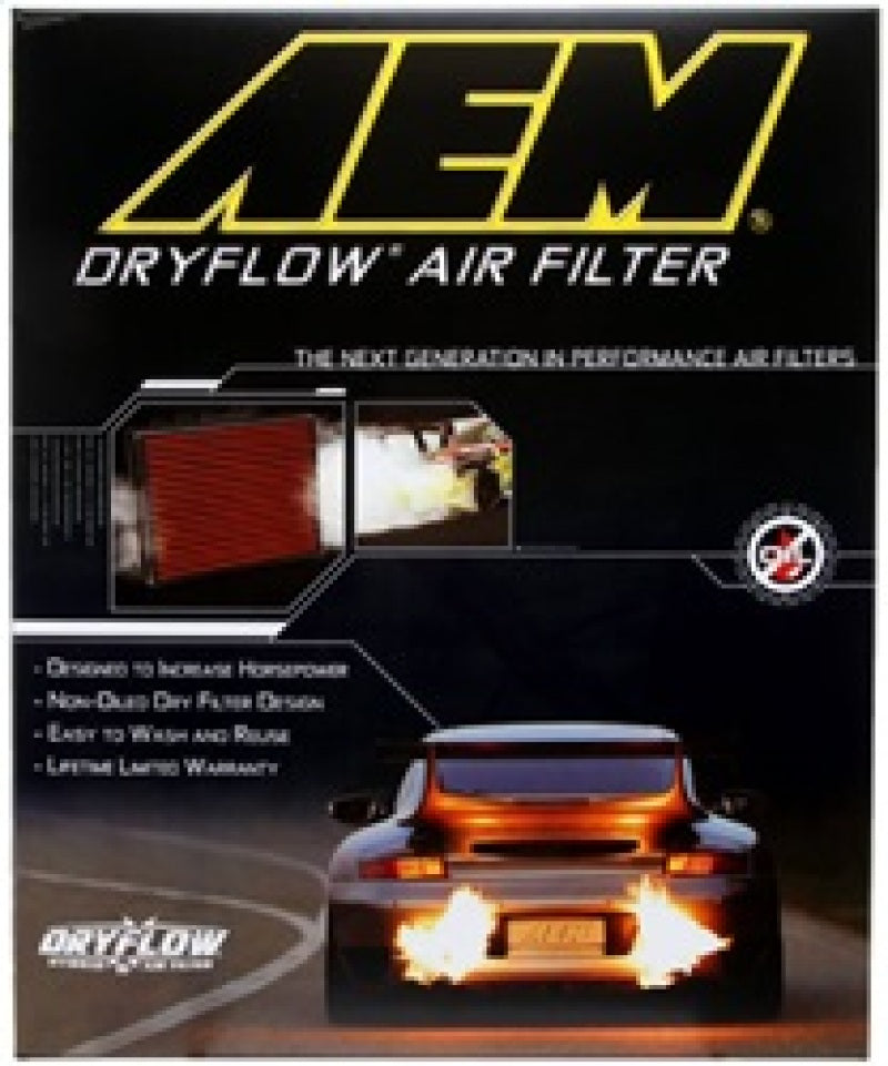 AEM DryFlow Air Filter — Fits Dodge Ram 3.7L/4.7L/5.9L V6/V8