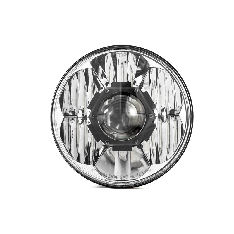 KC HiLiTES 7in. Gravity LED Pro DOT Headlights — Fits 2018-2024 Jeep JL/JT (Pair)