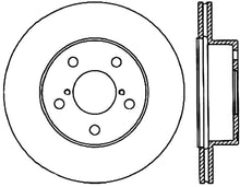 Cargar imagen en el visor de la galería, StopTech 05-07 Subaru Impreza WRX/STi Slotted &amp; Drilled Left Rear Rotor