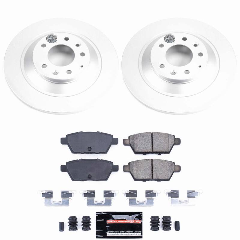 Power Stop 06-07 Mazda 6 Rear Z23 Coated Brake Kit