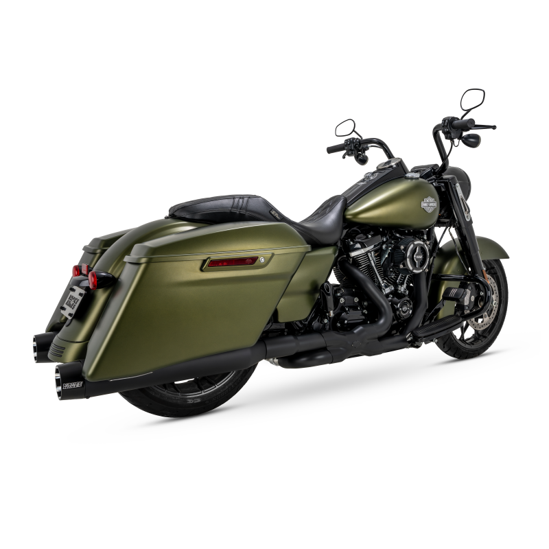 Vance and Hines Blackbird 450 Slip-Ons Black — Fits Harley Davidson Touring 2017-2023