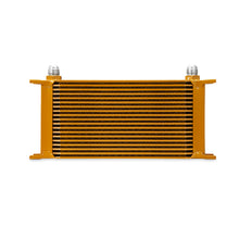 Cargar imagen en el visor de la galería, Mishimoto Universal 19 Row Oil Cooler - Gold