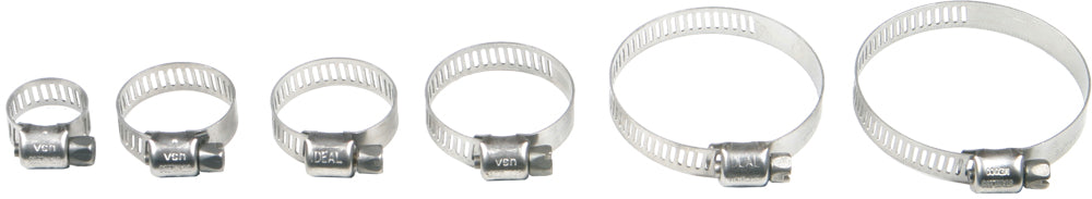 Helix Stainless Steel Hose Clamps 32-58MM 10/PK (111-6228)