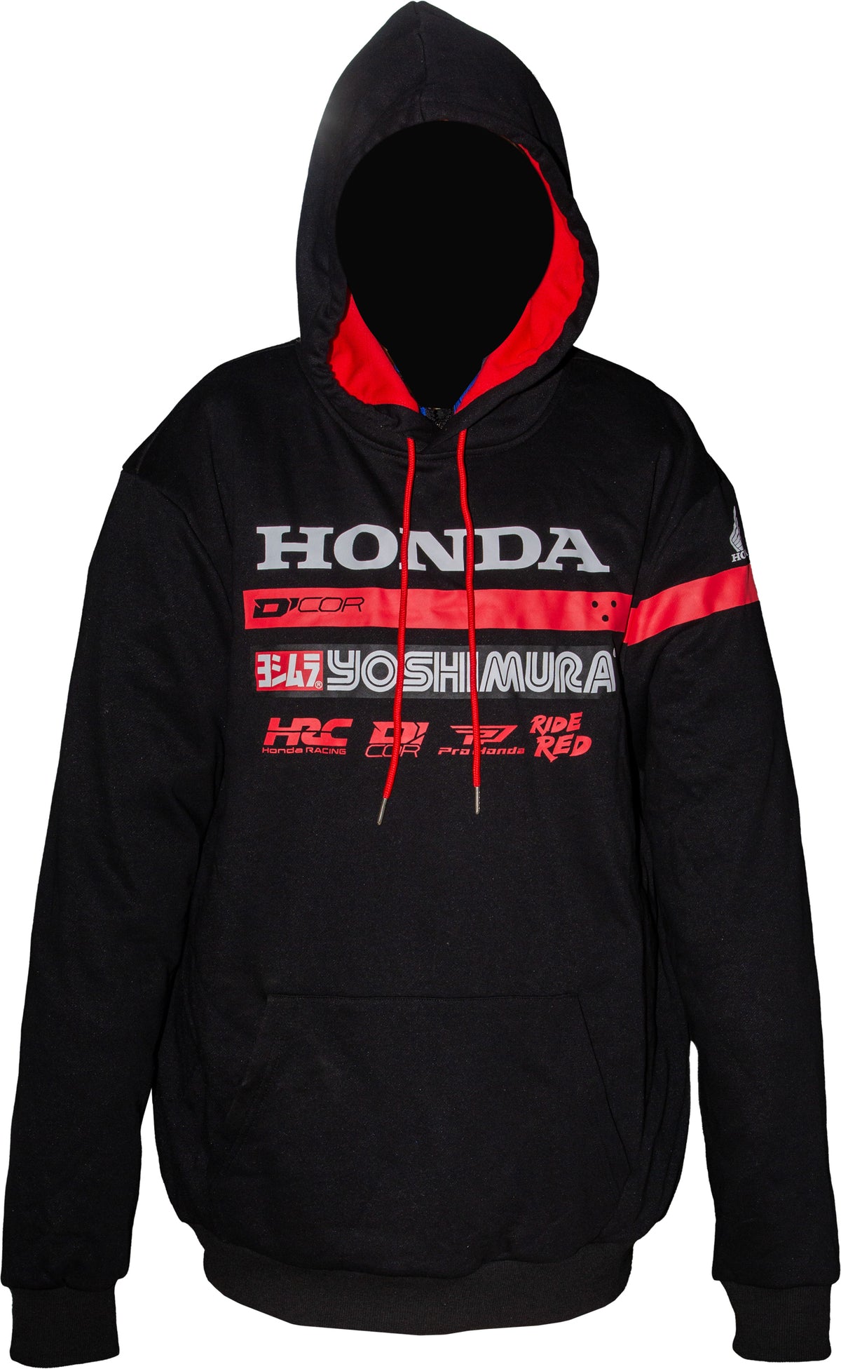 D-COR Honda FACTORY2 Sweatshirt Black XL (85-217-4)