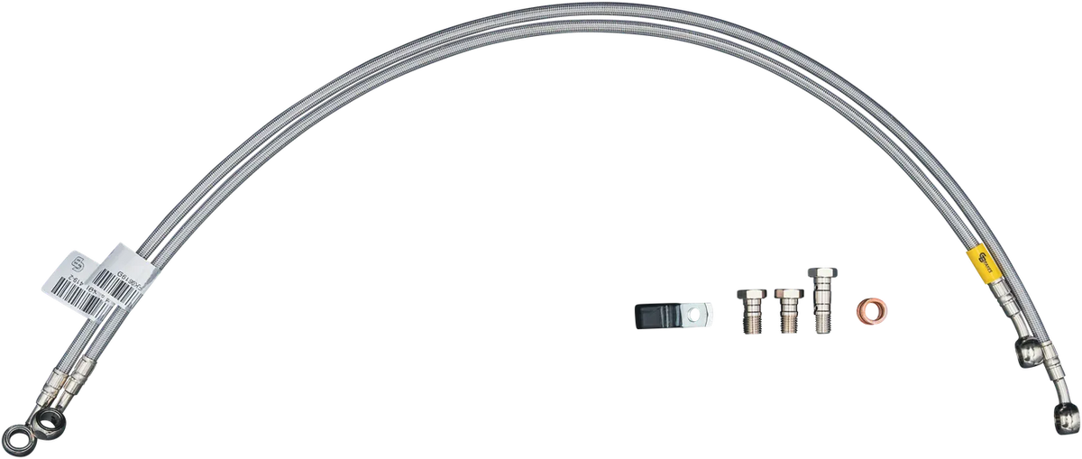 Gbrakes Brake Line Front and Rear KIT Stainless 6 Line (FK003D694-6)