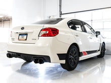 Load image into Gallery viewer, AWE Tuning Subaru WRX/STI VA/GV Sedan Track Edition Exhaust - Diamond Black Tips (102mm)